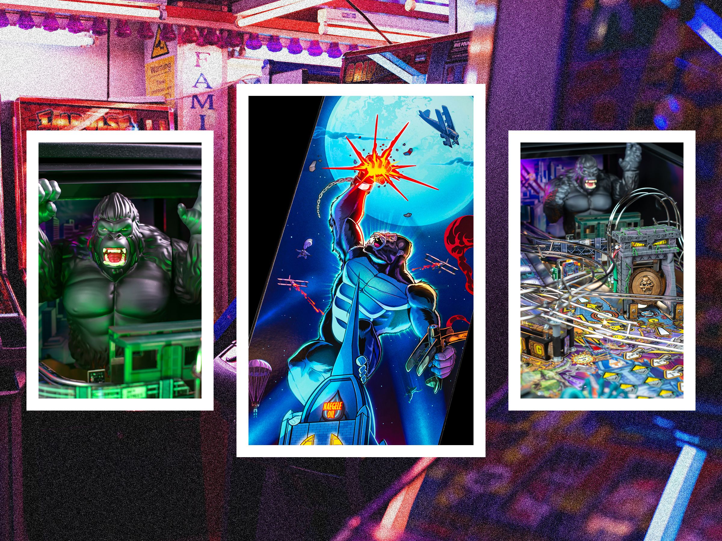 Stern Pinball's brand-new King Kong game is totally bananas.